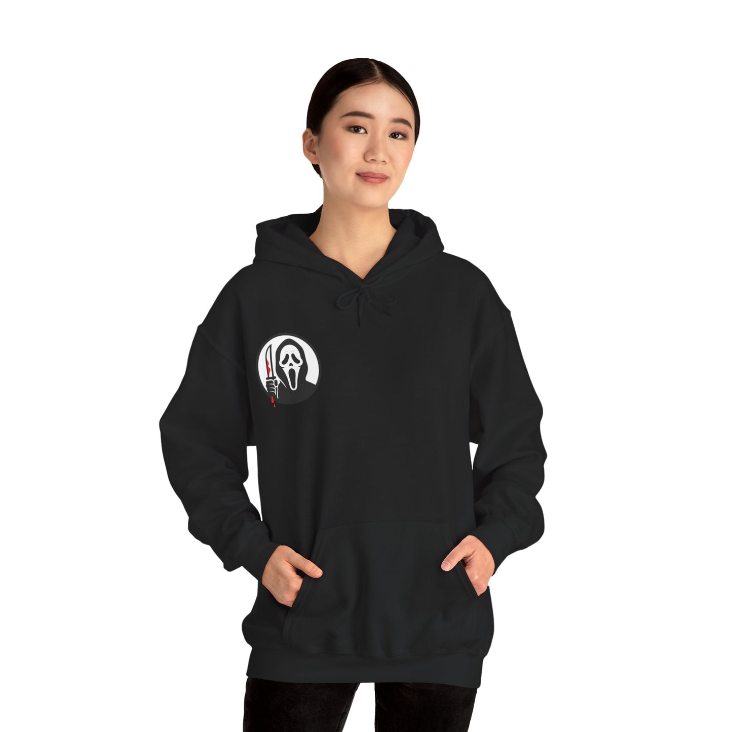 Ghostface Com Faca Hoodie